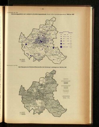 Schaubild 5b: Die Fluktuation der Wohnbevölkerung über die Hamburger Landesgrenze 1965 bis 1967