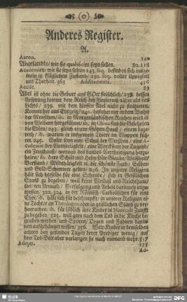Anderes Register