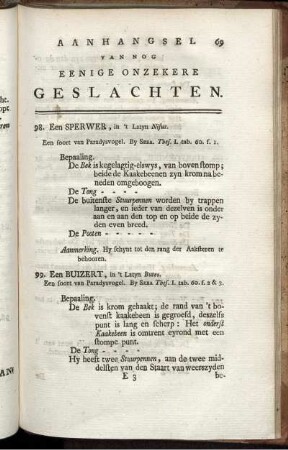 Aanhangsel von Nog Eenige Onzerkere Geslachten.