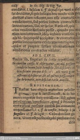 Ad L.LXVIII. Paulus lib. singulari de dotis repetitione