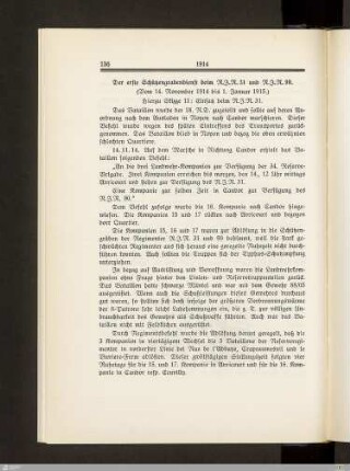 Der erste Schützengrabendienst beim R.I.R. 31 und R.I.R. 90