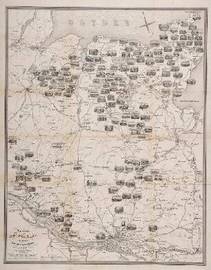 Holstein´s adelige Güter-Districte nebst Ansichten der adeligen Güter, Kanzleigüter und adeligen Klöster