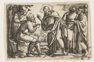 Christus heilt einen Blinden
