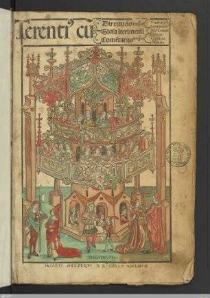 Comoediae : Mit Directorium vocabulorum, Interlinearglossen ...