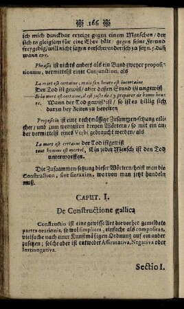 Caput I. De Constructione gallica.