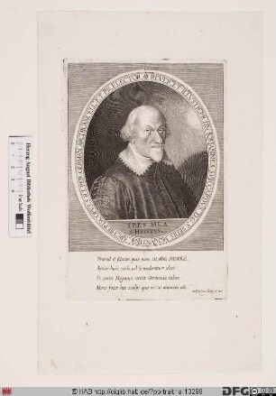 Bildnis Johann (Schweikard von Kronberg), 1604-26 Kurfürst u. Erzbischof von Mainz