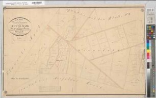 Lette (Coesfeld), Teilung der Letter Mark, Brouillonkarte Bl.1