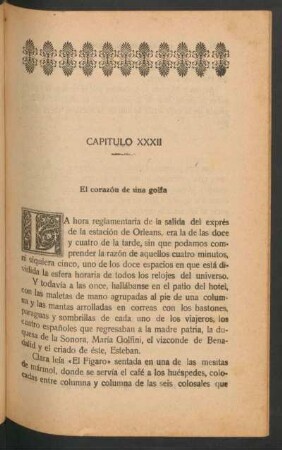 Capítulo XXXII - El corazón de una golfa