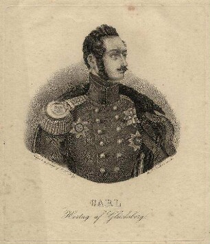 Bildnis von Carl (1813-1878), Herzog von Schleswig-Holstein-Sonderburg-Glücksburg