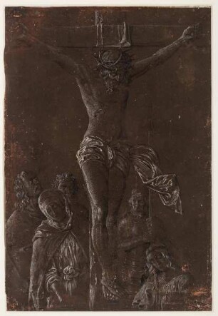 Kreuzigung Christi mit Bildnis Albrecht Dürers als Johannes