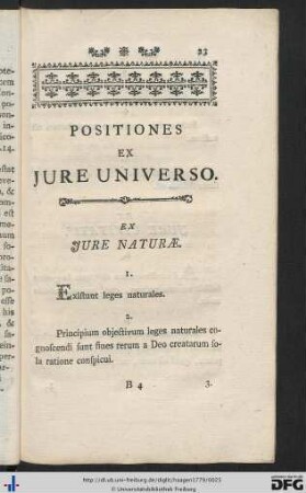 Positiones Ex Jure Universo.