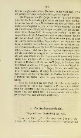 VII.5. Der Rauchwaaren-Handel