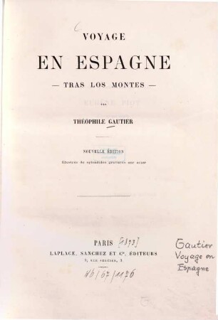 Voyage en Espagne : Tras los montes