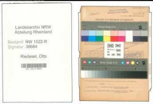 Entnazifizierung Otto Riedesel , geb. 03.12.1898 (Zugschaffner)