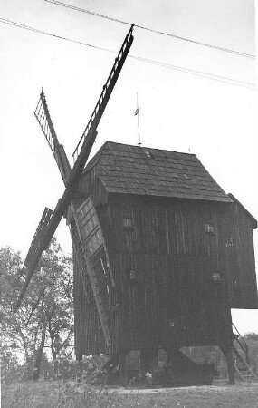 Neschwitz-Saritsch. Bockmühle, Baujahr 1733 (1953 restauriert, 1977 nach Luga umgesetzt)