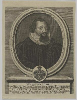 Bildnis des Wilhelmus Lyserus