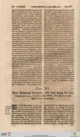 Cap. XIV