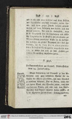 Julius (N. 5896 -N. 5905)