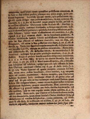 Programma Casparis Achatii Beckii, D. in academia Ienensi antecessoris, facultatis iuridicae et scabinatus directoris ordinarii, illiusque h. t. pro-decani, dissertationi inaugurali clarissimi summorum in utroque iure honorum candidati Ioannis Sophoniae Saheri Onolsbacensis de probatione consuetudinis et observantiae tam privatae, quam publicae, sive imperialis, praemissum : [Insunt aliqua de iurisdictione super clericos]