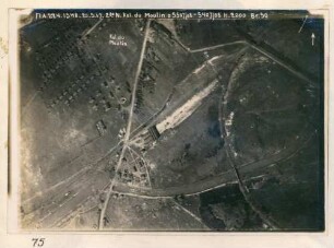 Foto des Geländes um die Südspitze der "Kolonie du Moulin" (Luftbild)