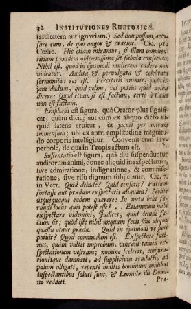 32-40, Emphasis est figura, qua Orator plus significat, ...