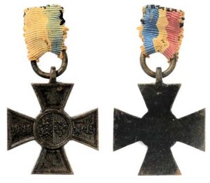 Schleswig-Holstein: Erinnerungskreuz für die schlesw.-holst. Armee an die Kriegsjahre 1848/49