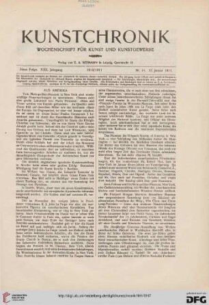 Heft 14 (27. Januar 1911)