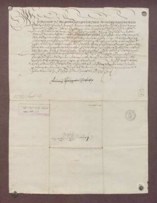 Kurfürst Friedrich IV. von der Pfalz erlaubt der Gemeinde Leimen, 400 Gulden Kapital auf ihre Allmendgüter aufzunehmen.