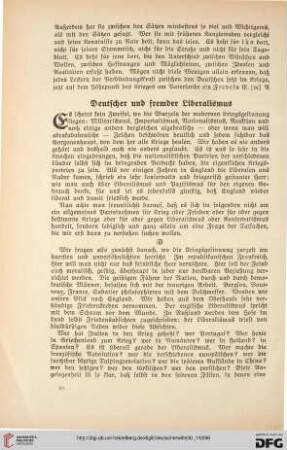 30: Deutscher und fremder Liberalismus