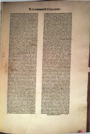 Repetitio l. re coniuncti ff. de lega tertio