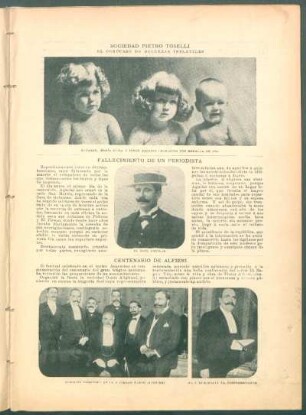 Sociedad Pietro Toselli - El concurso de bellezas infantiles - [Fotografía]