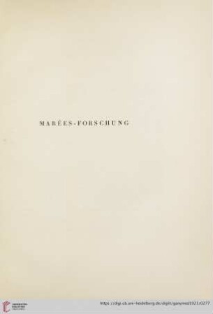 Marées-Forschung
