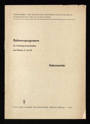 Astronomie