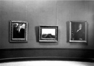 Blick in die Ausstellung der Nationalgalerie