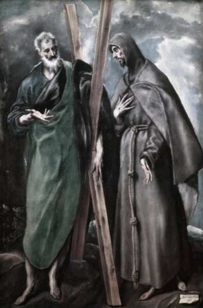 Die Heiligen Andreas und Franziskus