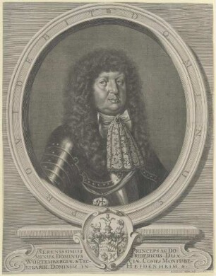 Bildnis des Fridericus Dux Würtembergia et Tecciae