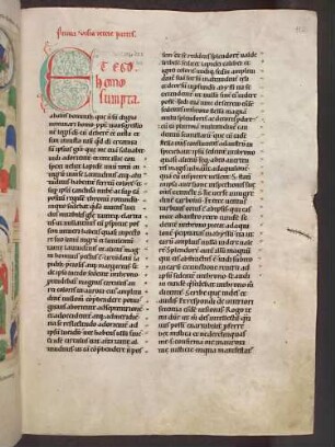 Zierinitiale (Pars III, Visio prima): E(t ego)