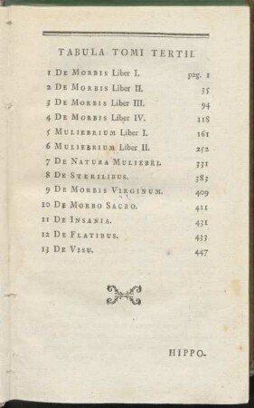 Tabula Tomi Tertii