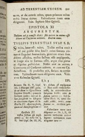Epistola XI - Epistola XX