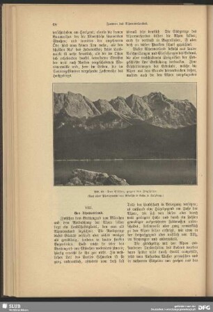 Der Eibsee, gegen die Zugspitze
