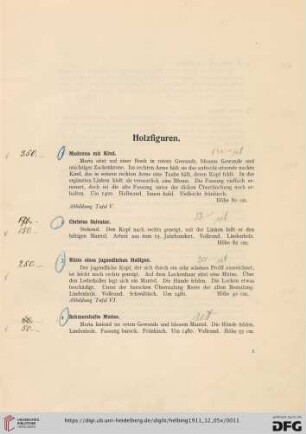 Holzfiguren (Nr. 1-43)