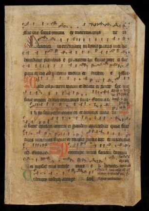 Antiphonale (Fragment)