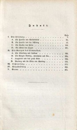 Geschichten einiger der berühmtesten Burgen und Familien des Herzogthums Braunschweig