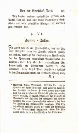 § VI. Zwitter-Füllen.