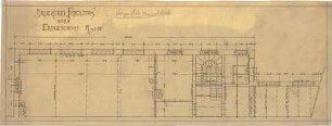 Billing, Hermann; Karlsruhe (Baden-Württemberg), Erbprinzenstr. 6; Druckerei Fidelitas, Umbau - Grundriss EG