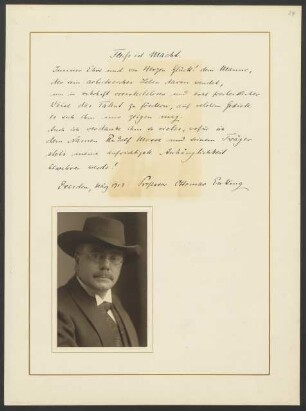 Professor Ottomar Enking