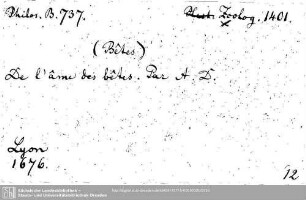 Zoologia 1401