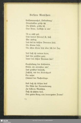 Bessere Menschen