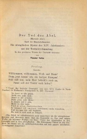 Alt-Englische Dichtungen übertragen von Theodor Vatke