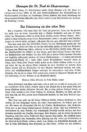 Zur Erinnerung an den alten Note